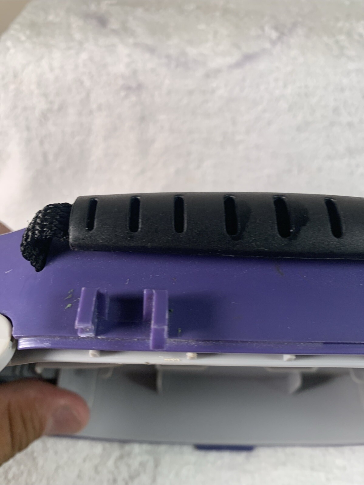 RARE Game Boy Advance Hard Shell Carrying Case 2002 ALS – Indigo Purple Readinfo