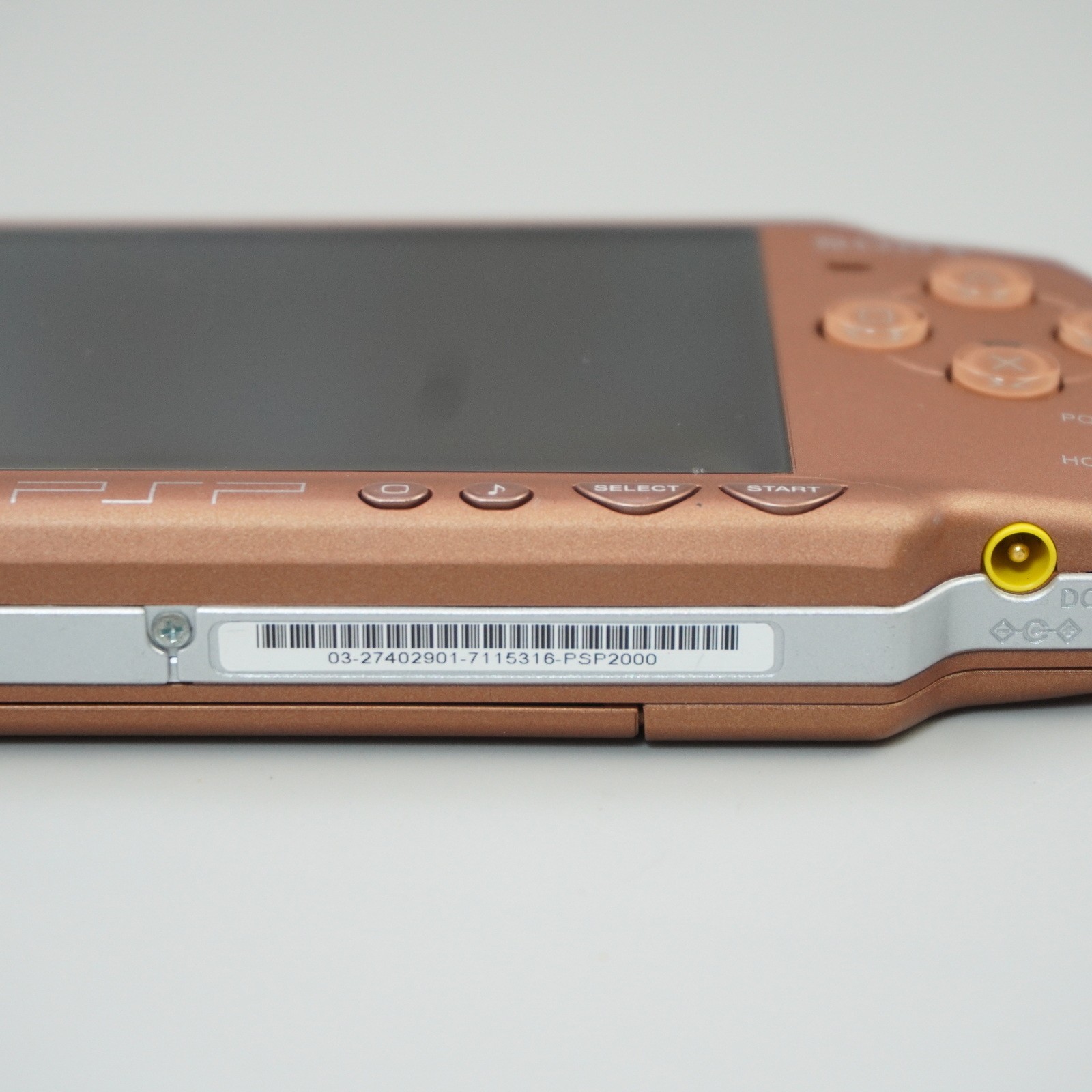 Rare Sony PSP-2000 Console Only Matte Bronze Region Free (NO BATTERY) #5767