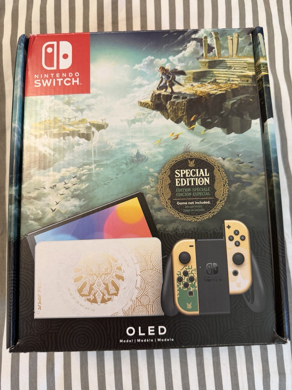 NO TABLET Nintendo Switch OLED Legend of Zelda Tears of the Kingdom Accessories