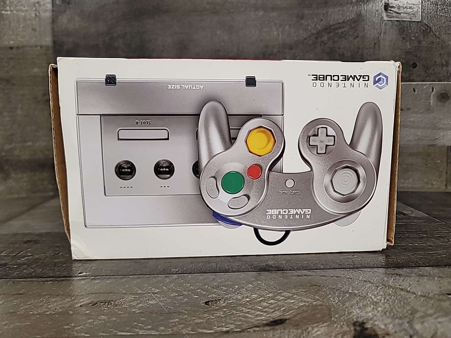 RARE You Got Money Variant – Nintendo GameCube Platinum Silver Console CIB