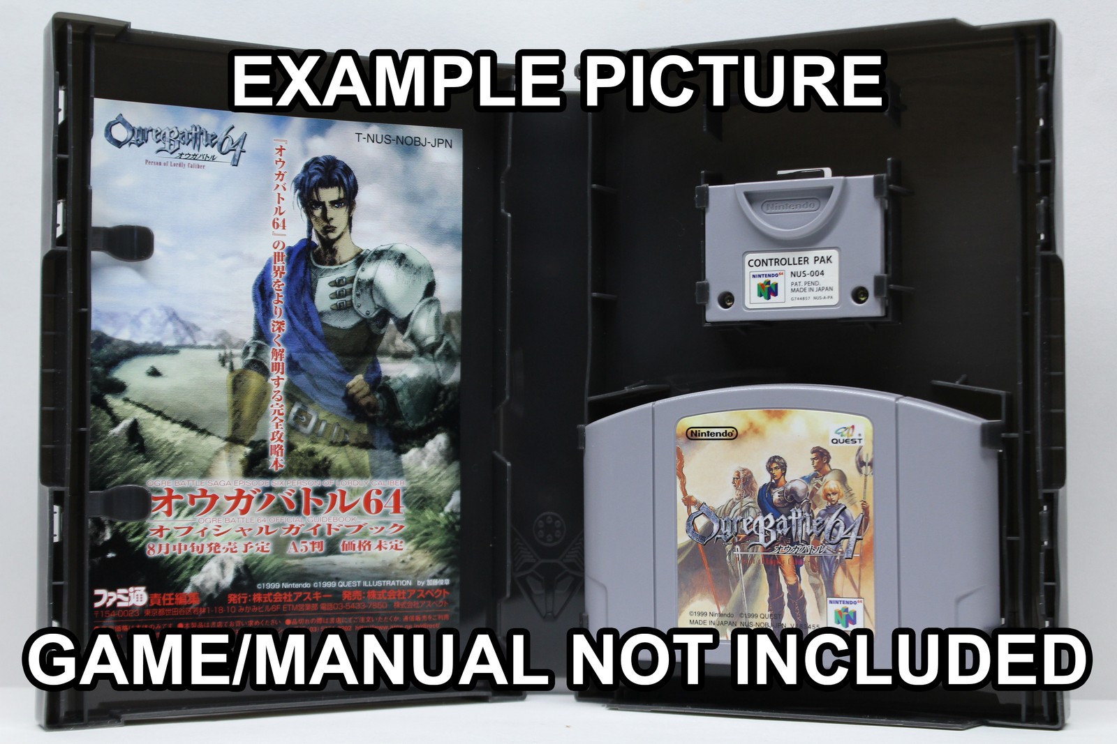 [N-Z] Protective Display Case for Nintendo 64 N64 Games – NO GAME/MANUAL