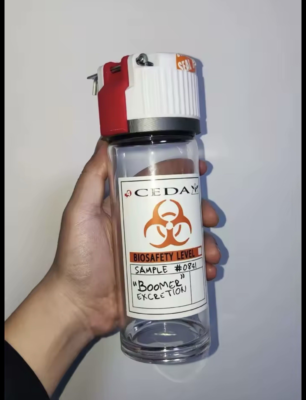 Left 4 Dead 2 Bile Bomb Replica Display Prop Zombie Game Collectible Decor Valve