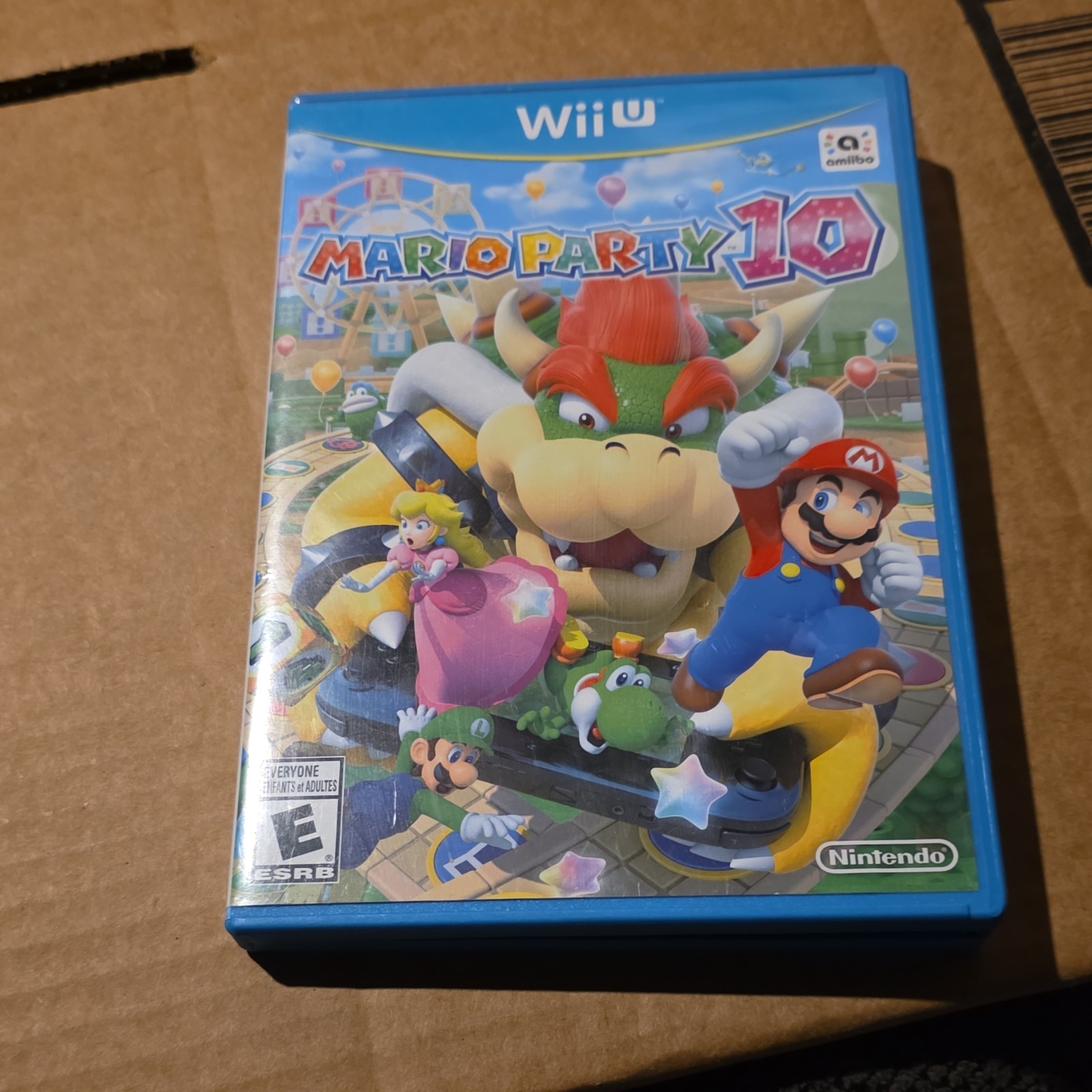Nintendo Mario Party 10 Wii U Party amiibo Compatible NTSC E-Everyone