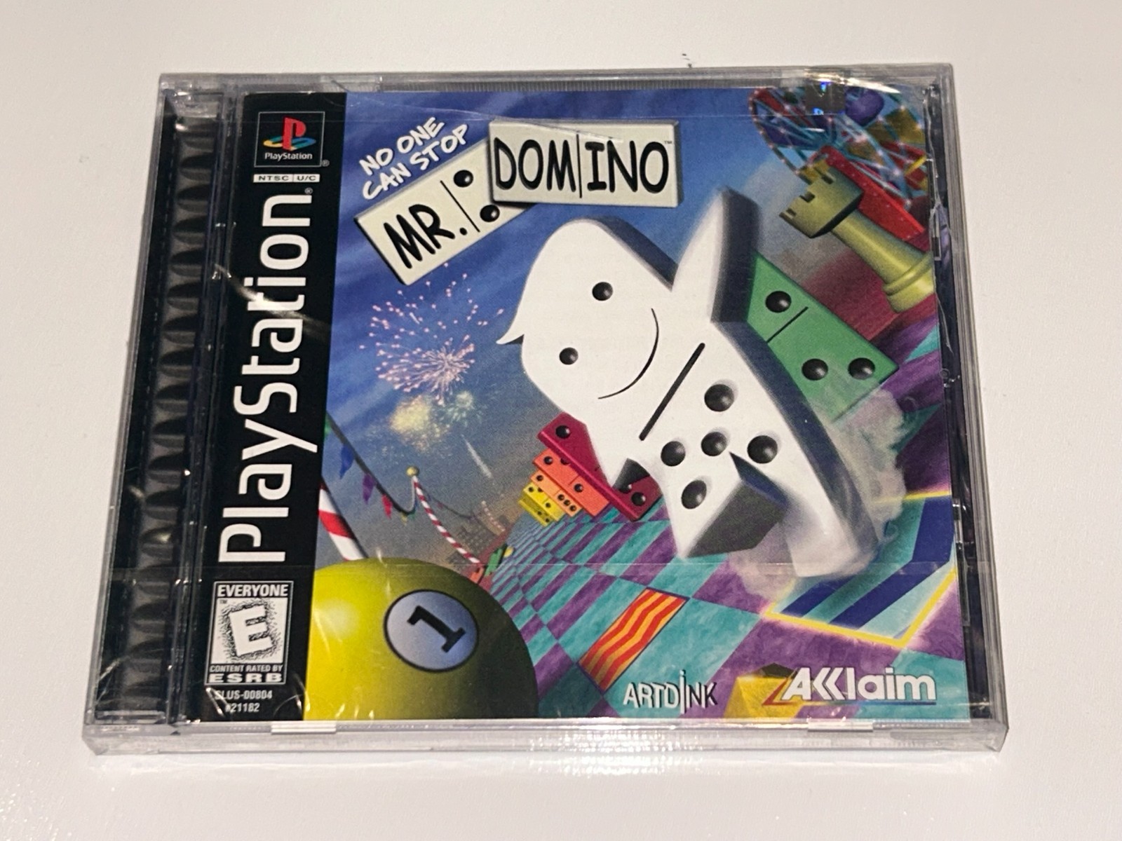 No One Can Stop Mr. Domino (Sony PlayStation 1, 1998) PS1 Brand New, Sealed~