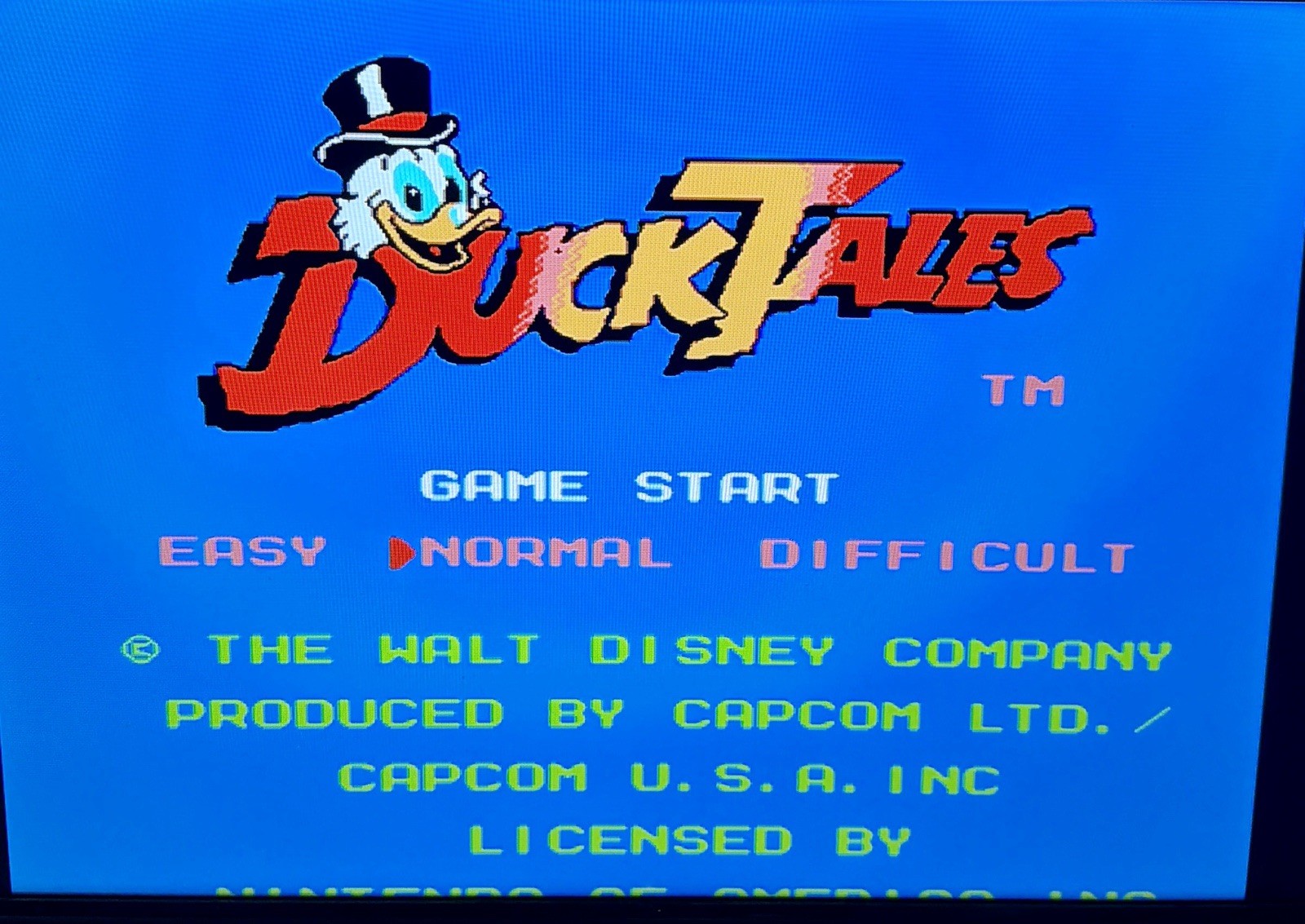 Duck Tales (Nintendo NES 1989) Authentic Game Cartridge Tested Working