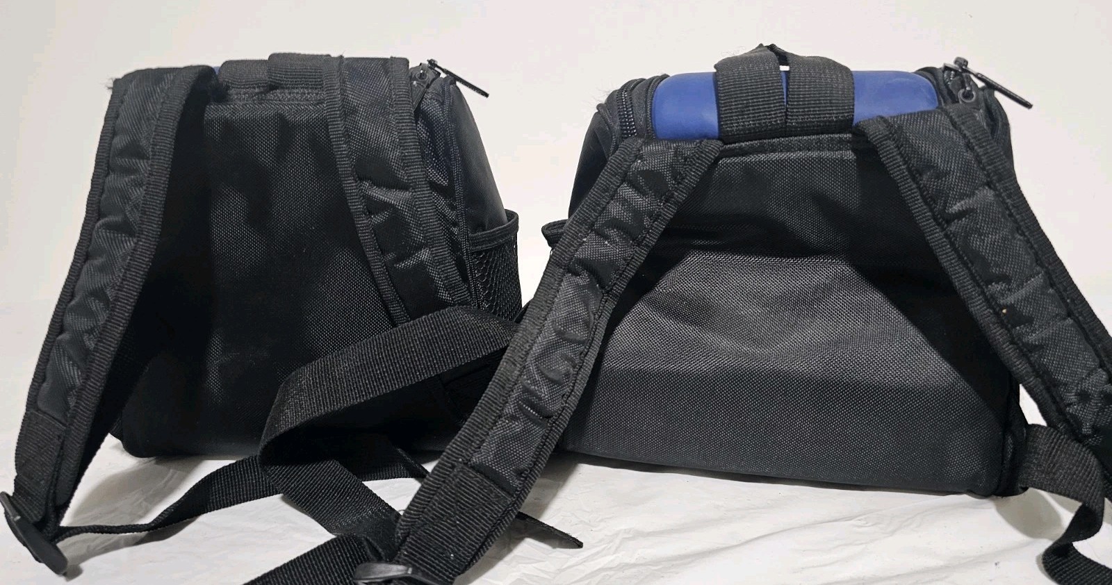 Vintage Official Nintendo Console Backpack Carrying Case Blue Black Travel Bag