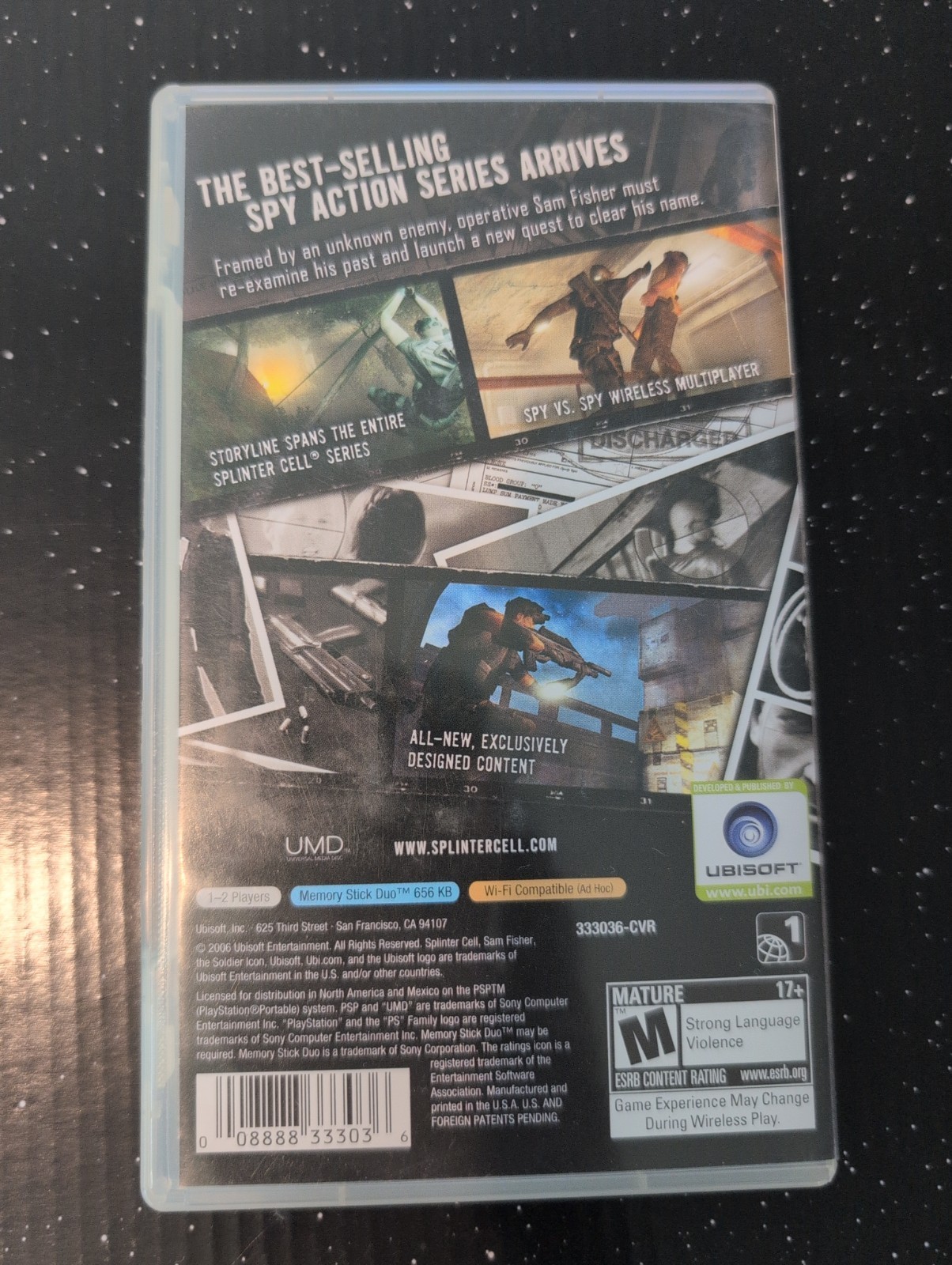 Splinter Cell Essentials (Sony PSP)