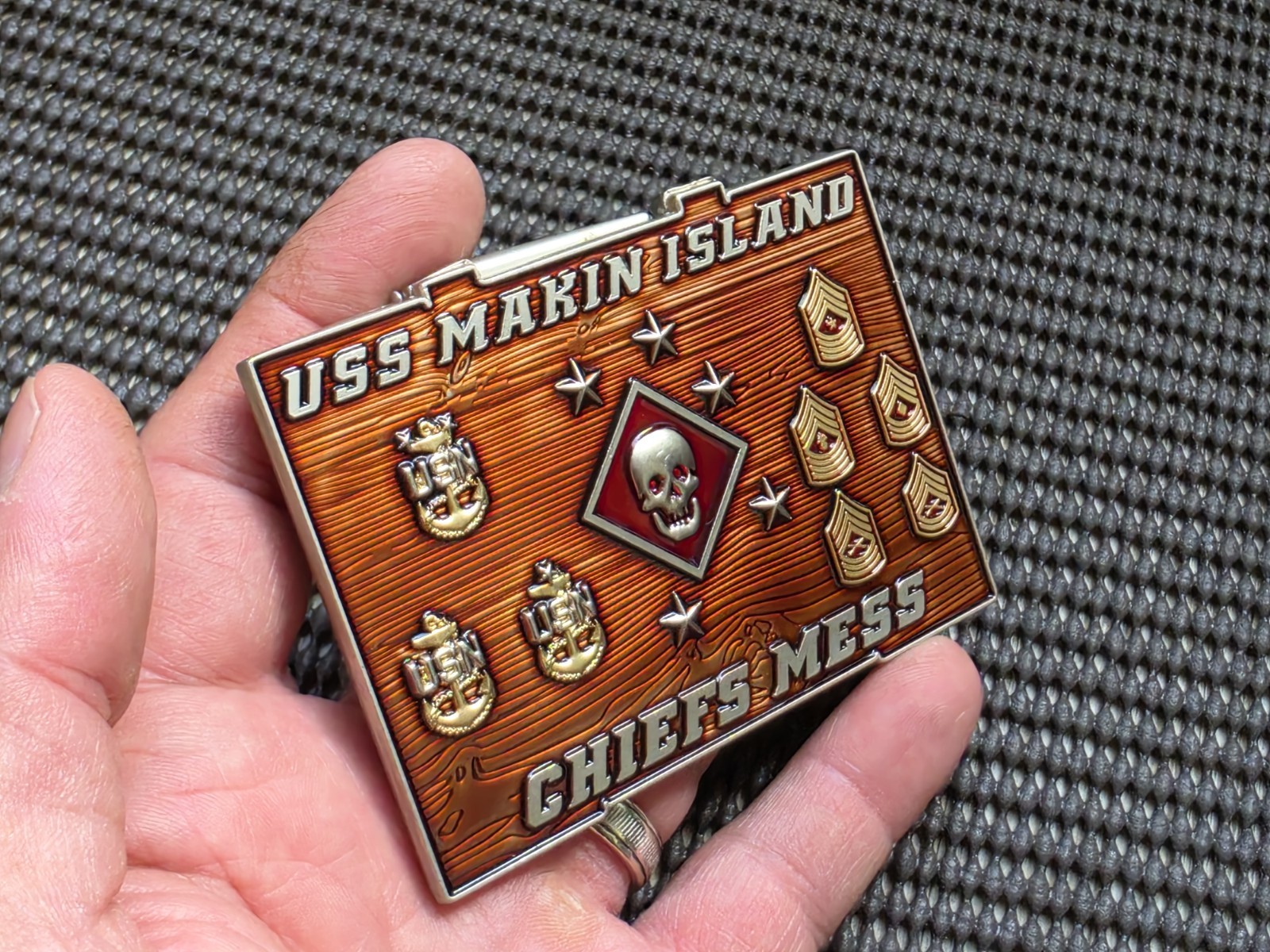 PlayStation 1 Medal Of Honor US NAVY Military Challenge Coin Medal Rare PS1 MOH