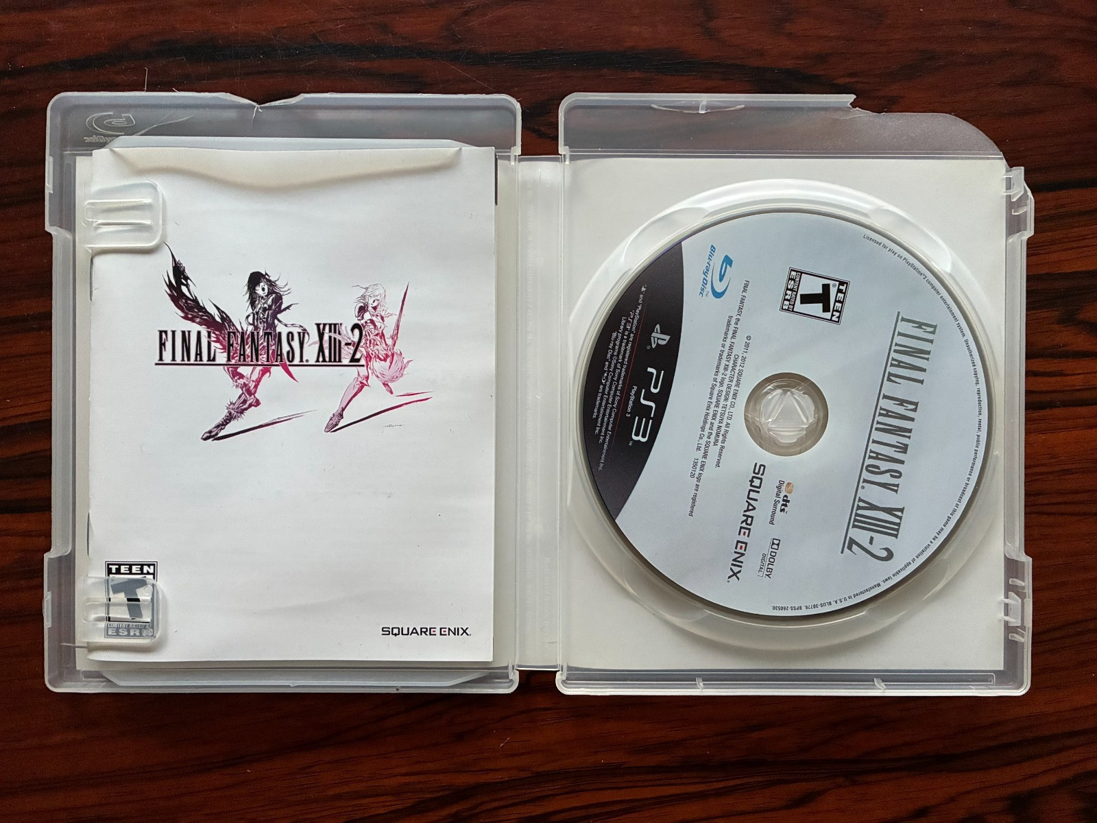Final Fantasy XIII-2 (Sony PlayStation 3, 2012) PS3 Complete w/ Manual Tested