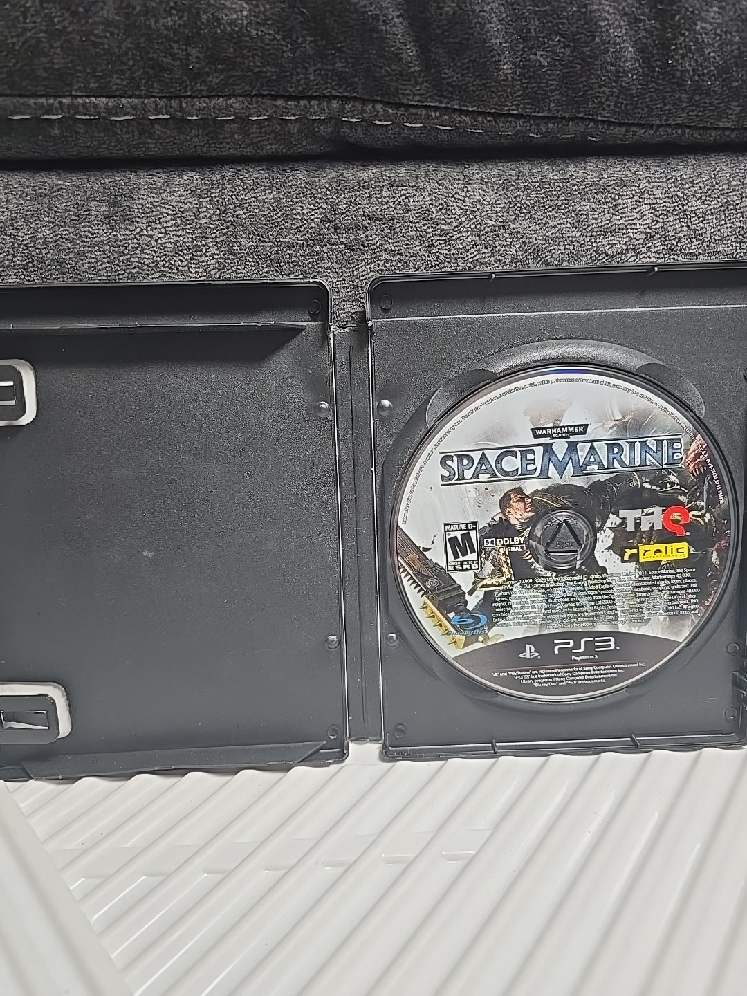 Warhammer 40,000: Space Marine (PlayStation 3 PS3, 2011) Disc Only