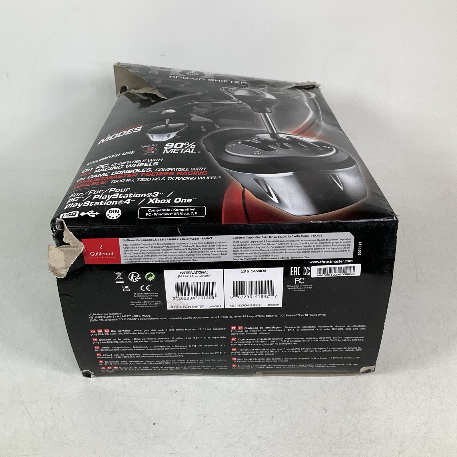 Thrustmaster TH8A Add-On Shifter For PC PS3, PS4 and Xbox One