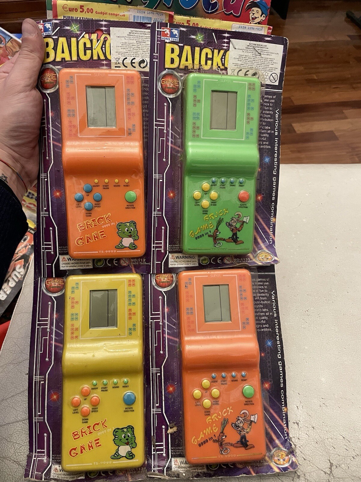 Super Brick Game Console – Boxed Vintage – 90s Video Games 9999 in 1