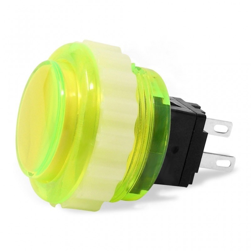 Seimitsu PS-14-DN-K 24mm Translucent Screw-In Arcade Button – Japanese Style