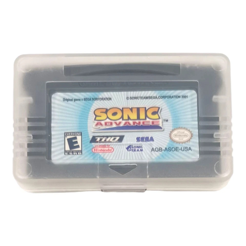Sonic Advance For Game boy Advance GB-GBA-NDS Fast Shipping Tested 2002
