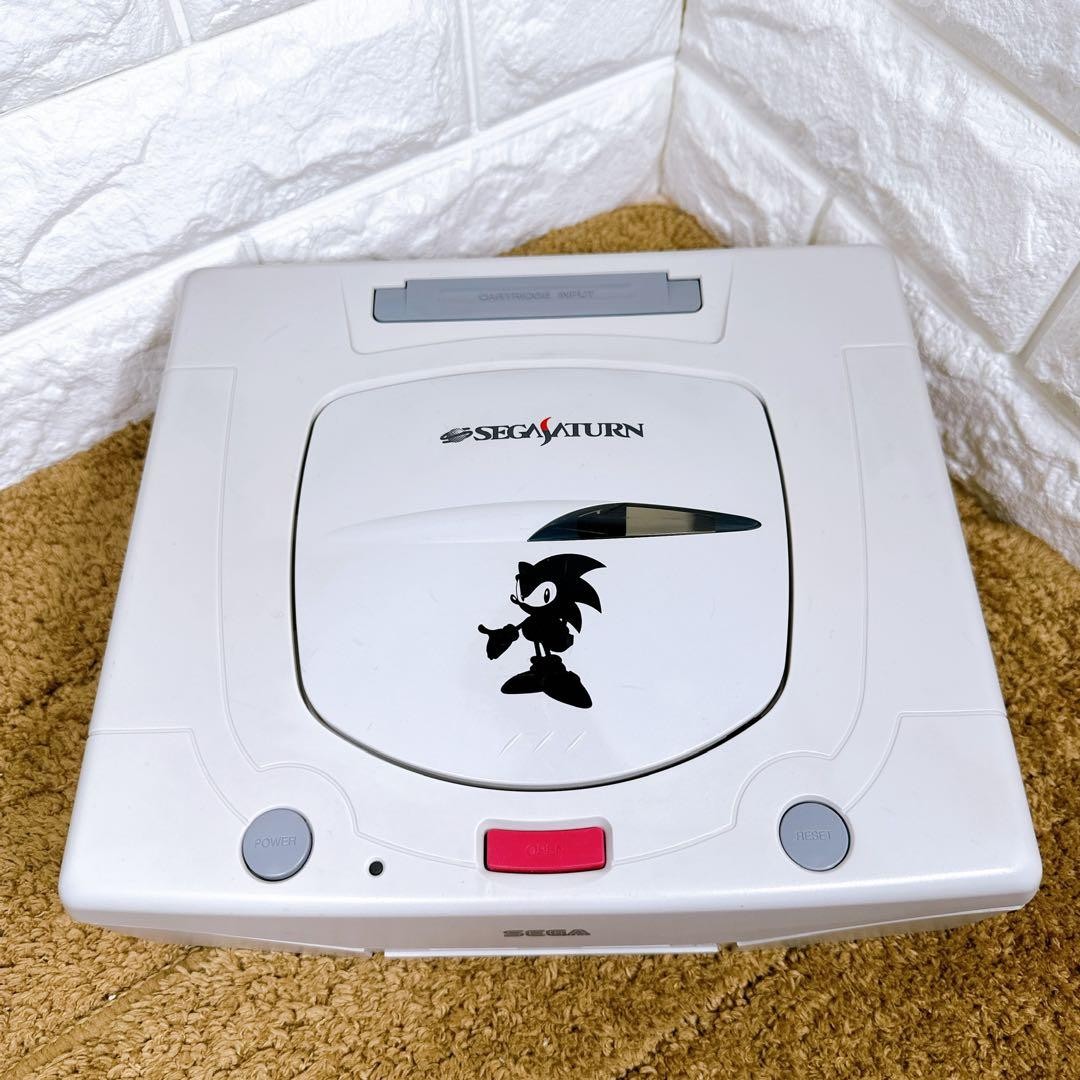 Sega Saturn Sonic Edition Console Toys R Us Exclusive Japan Limited Rare Tested