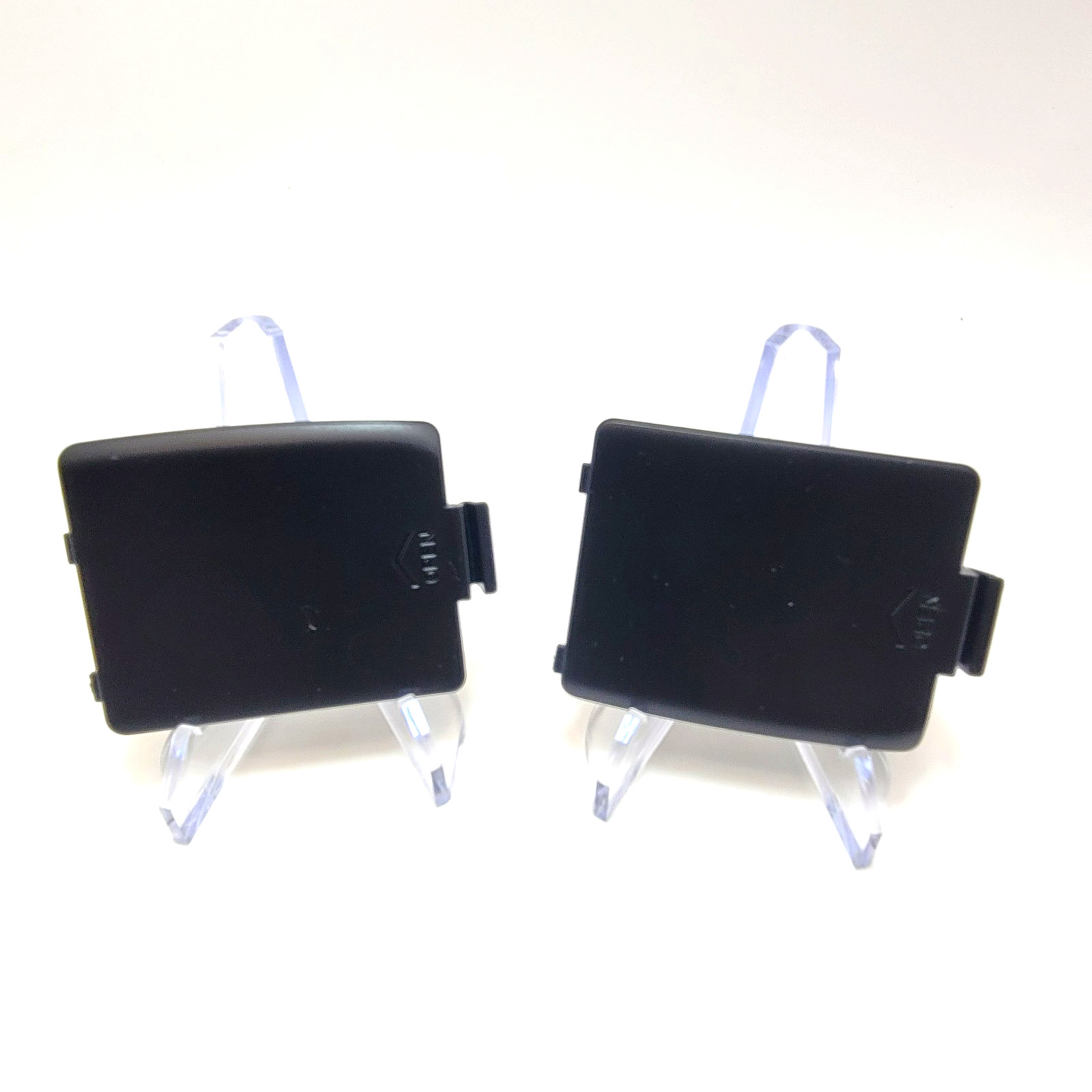 Battery Covers for Sega Game Gear Console – Black (Both Left and Right Included)