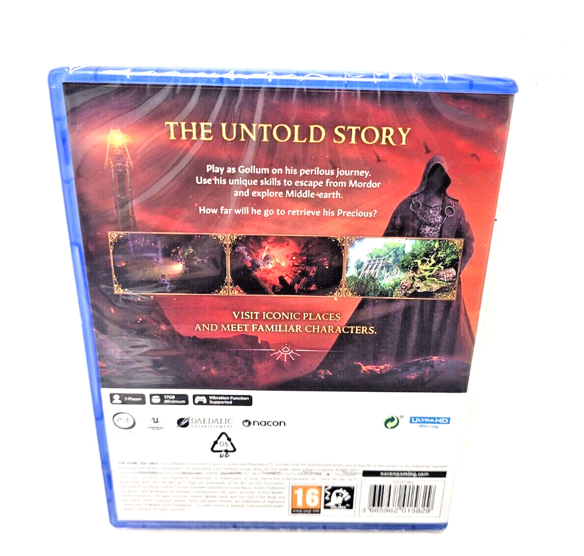 PS5 the Lord of the Rings GOLLUM Adventure Middle Earth Mordor Game NEW SEALED