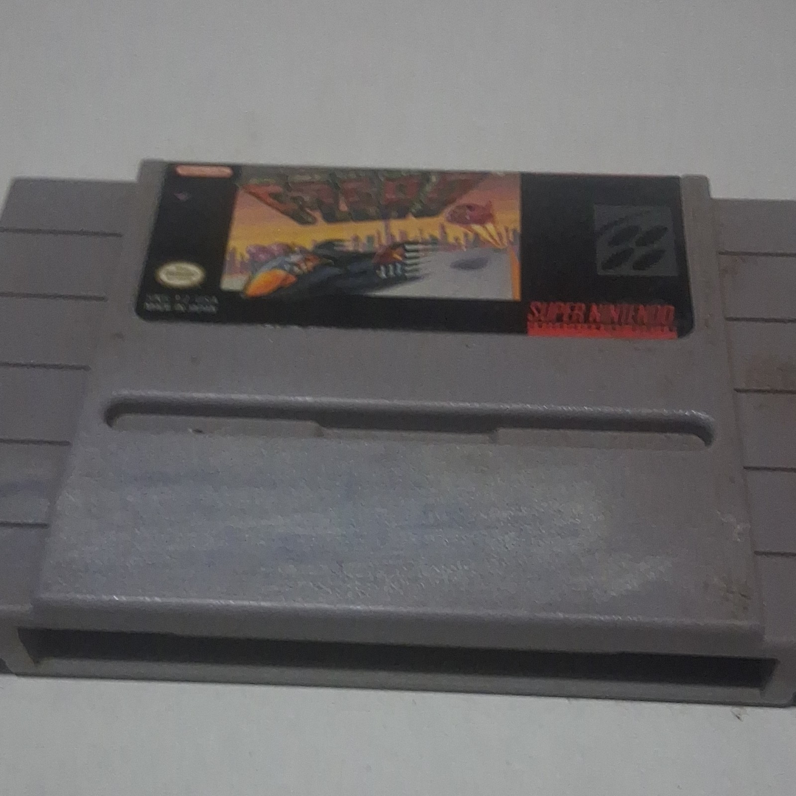 Nintendo SNES F-Zero Nintendo Video Game Cartridge NTSC-U/C (US/Canada)