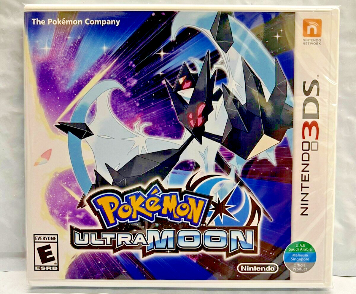 Pokémon Ultra Sun + Ultra Moon Bundle – Nintendo 3DS Factory Sealed
