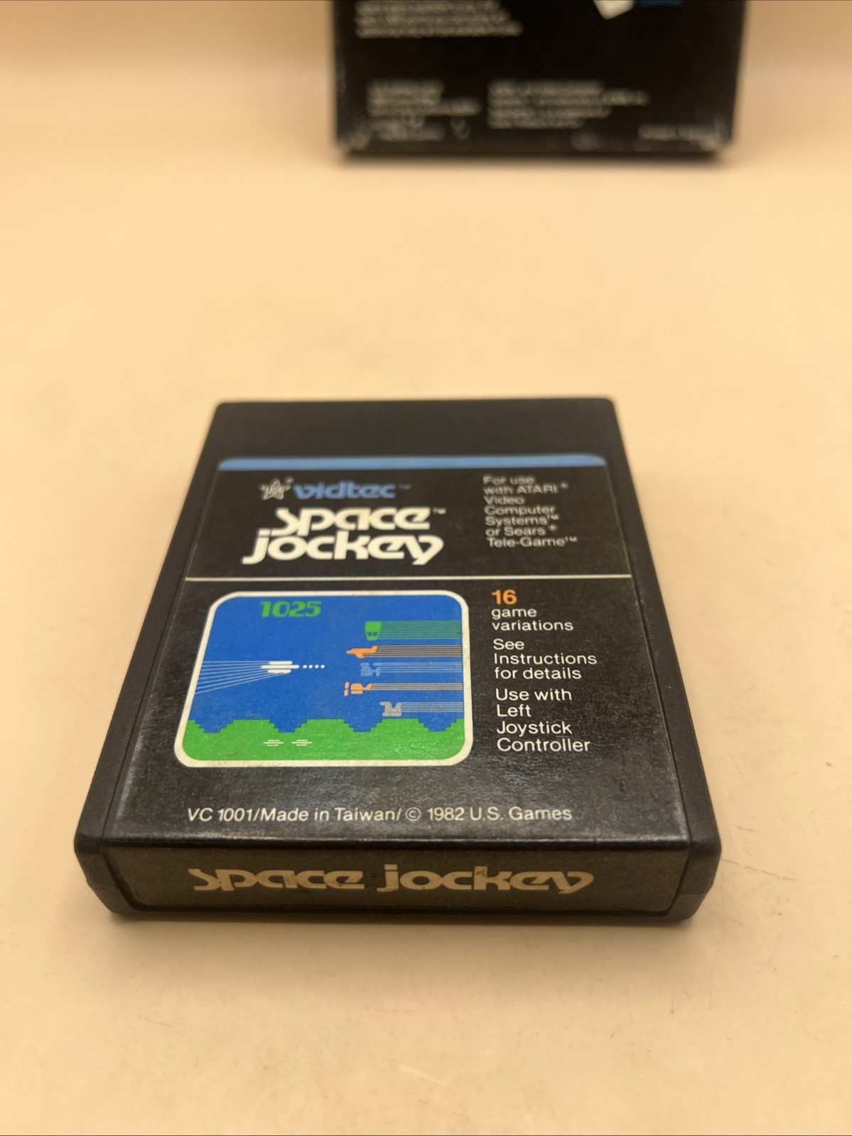 Space Jockey Atari 2600 Video Game 1982 Vidtec Complete