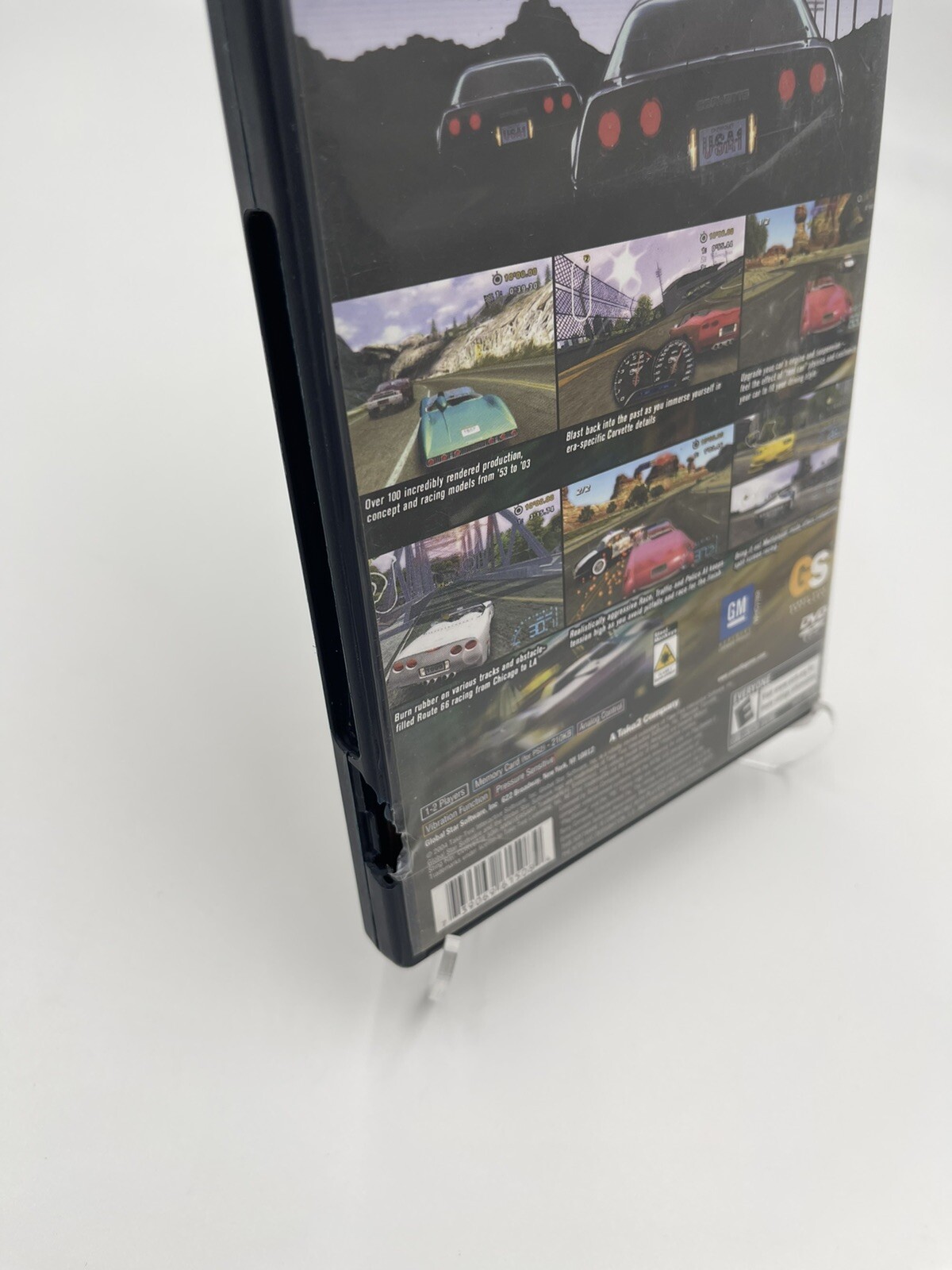 Corvette (Sony PlayStation 2, 2004) PS2 Global Star Software Complete In Box CIB