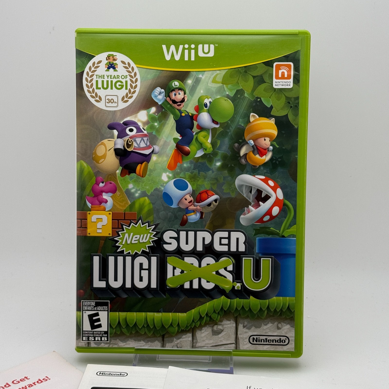 New Super Luigi U (Nintendo Wii U, 2013) CIB