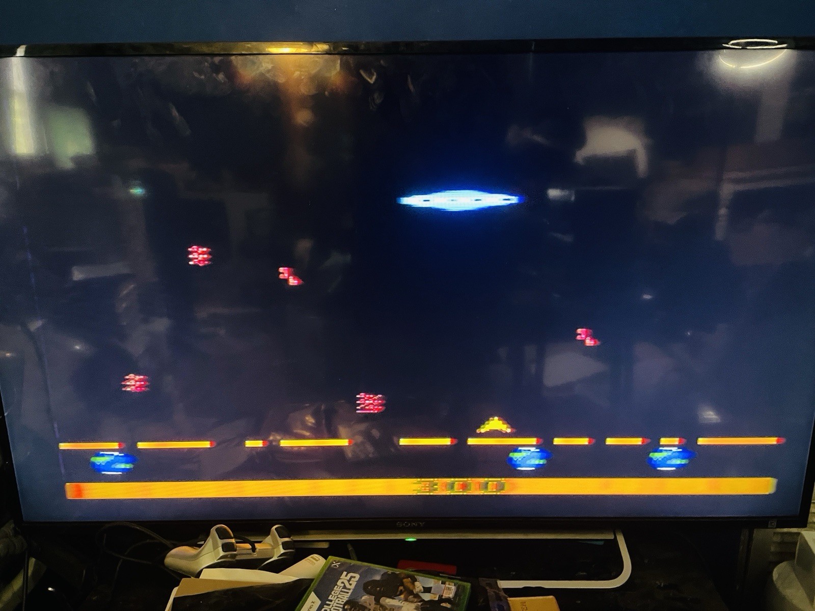 Atari 2600 GUARDIAN Game Cartridge Tested Working Screenshots In Pictures