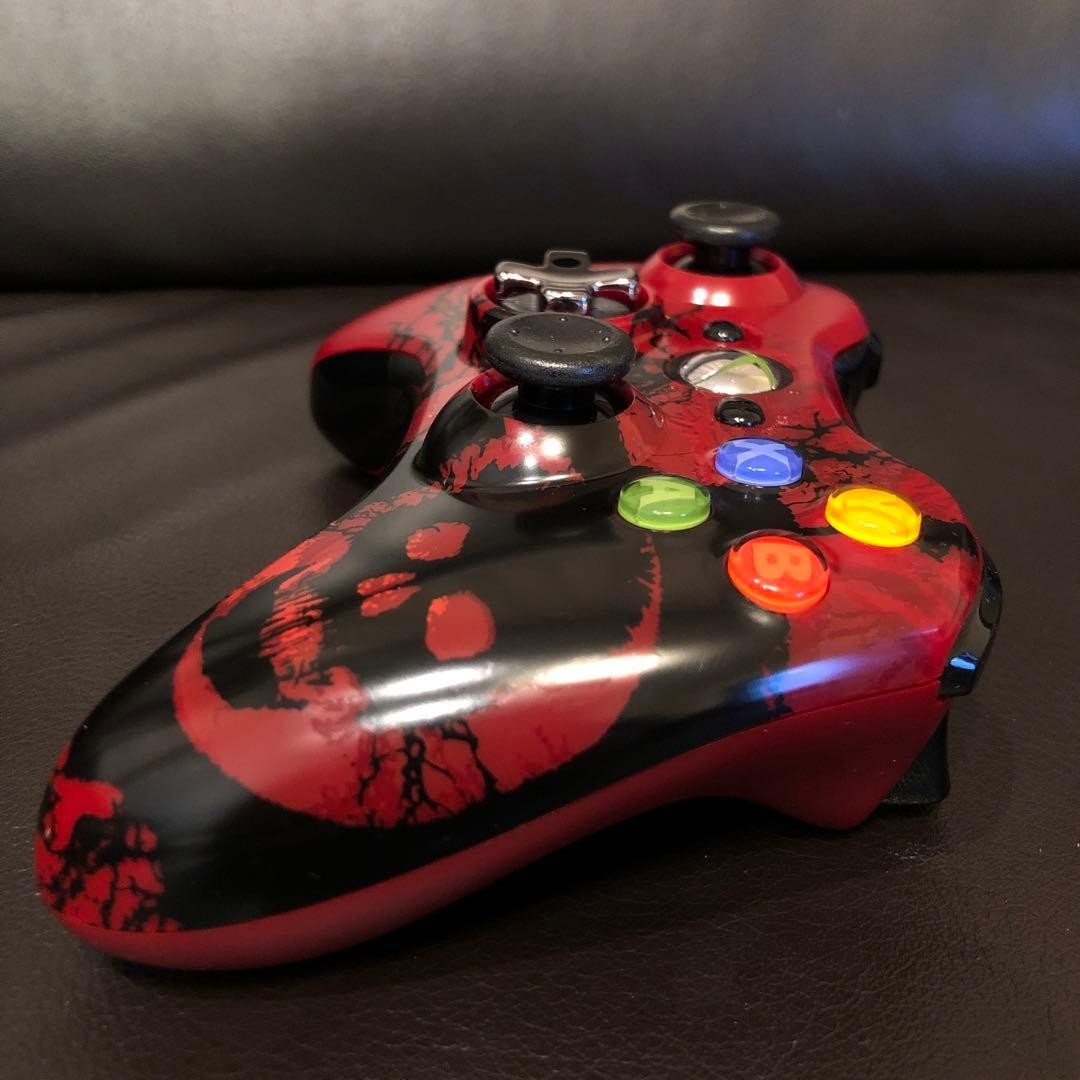 Xbox 360 Gears of War 3 Limited Edition Wireless Controller SE Game Console 2011