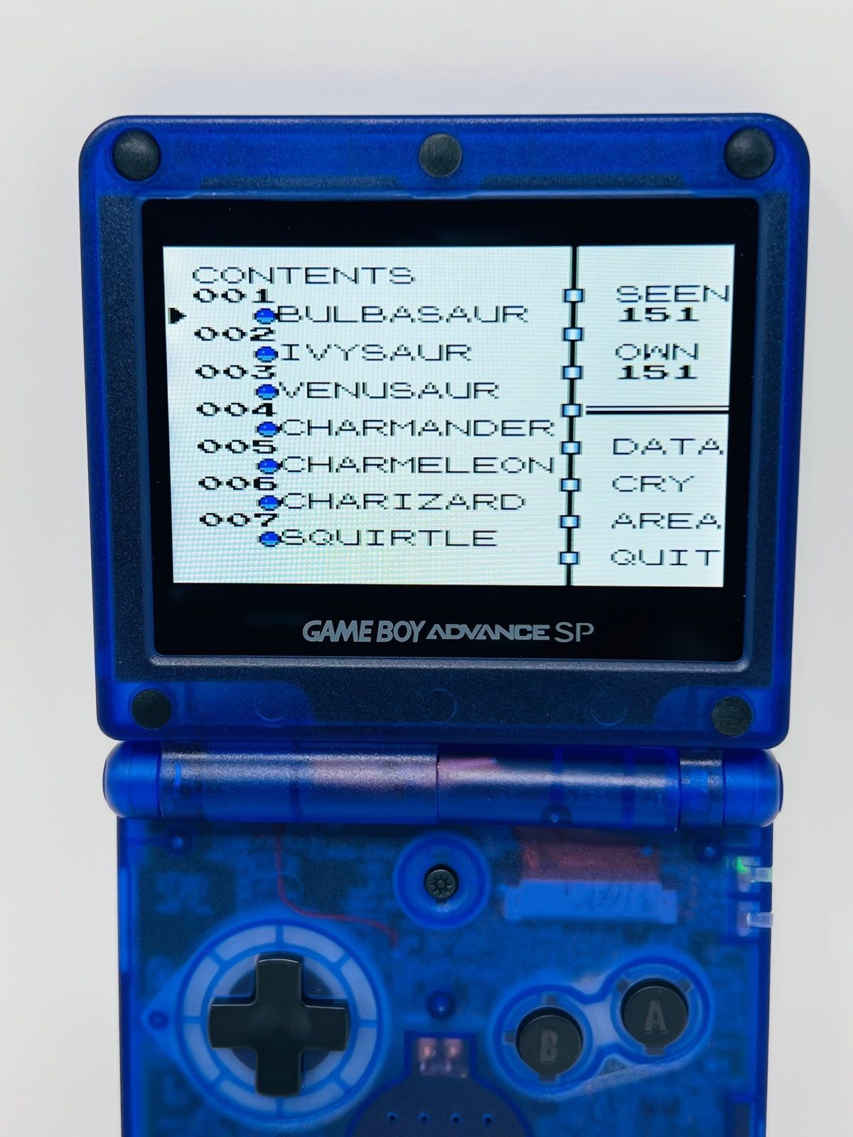 Ultimate Pokémon Blue GBC – All Pokémon (Legal), Max Items, New Save Battery