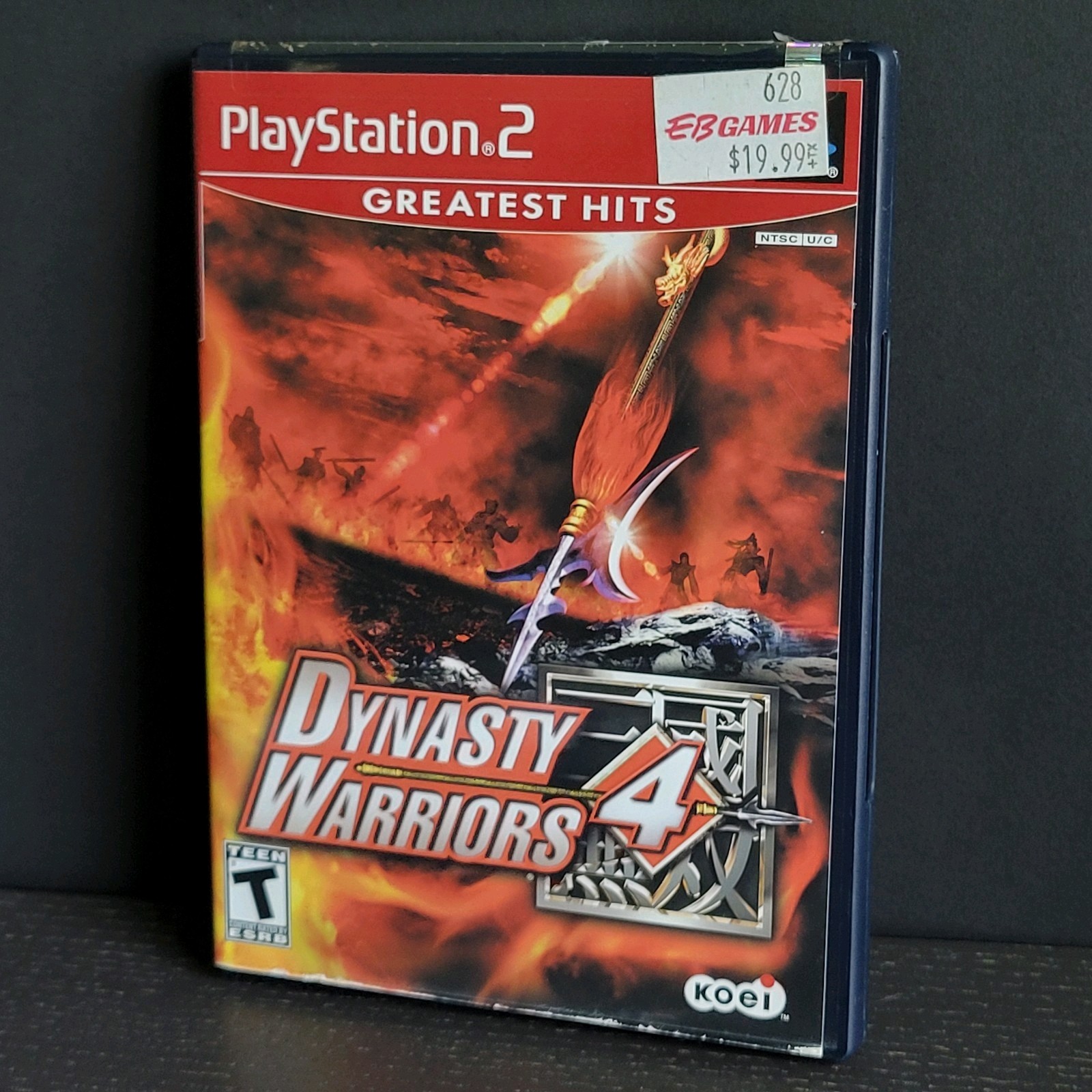 Dynasty Warriors 4 Greatest Hits (PS2, KOEI, 2003)