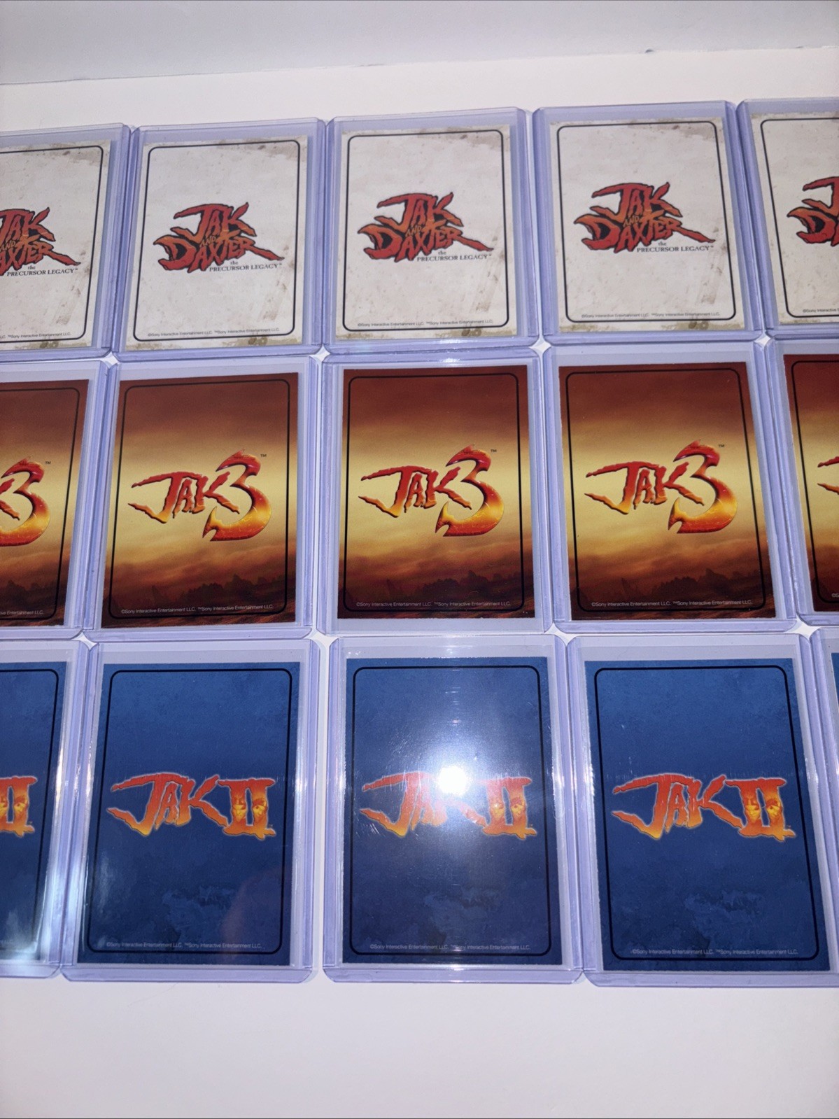 Limited Run Games Jak & Daxter Precursor Legacy Foil Trading Cards 2 3 Full Set