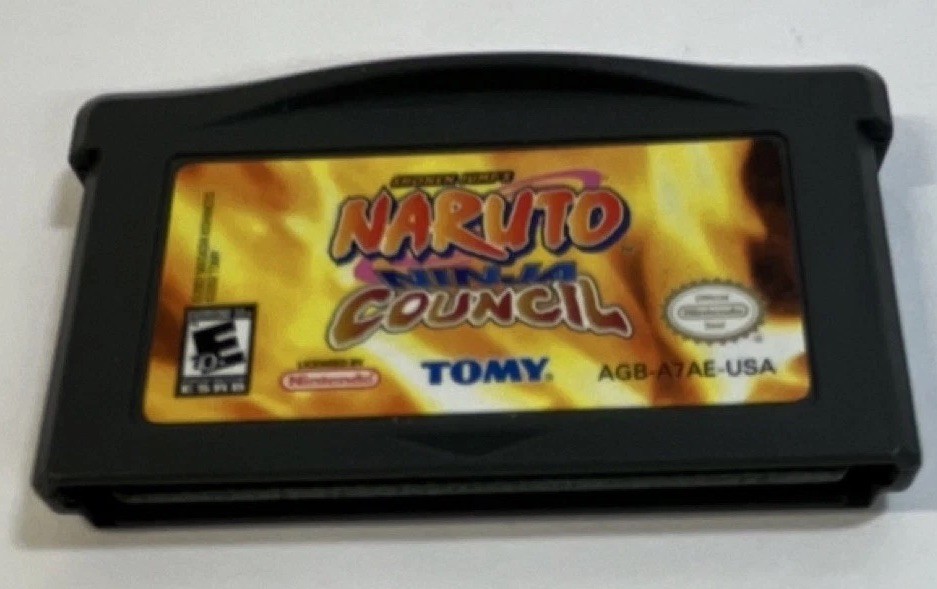 TOMY Naruto: Ninja Council – Nintendo Game Boy Advance Game NTSC-U/C Untested