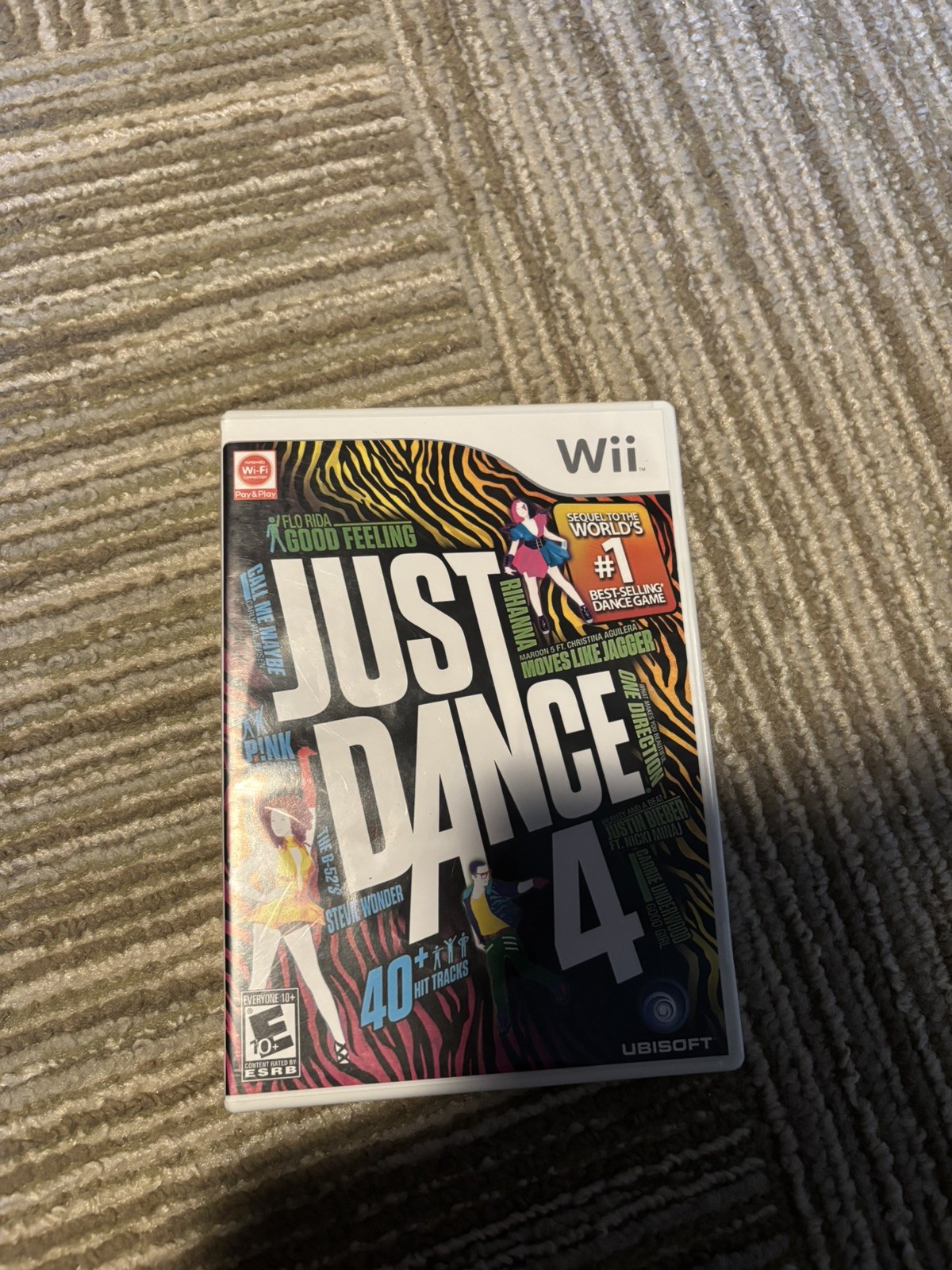Just Dance 1, 2, 3, 4 (Wii Bundle) – tested in good condition