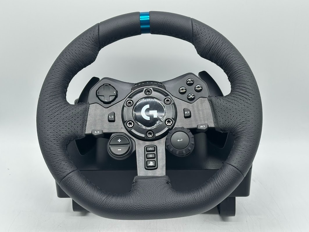 Logitech G923 Racing Wheel and Pedals – Black