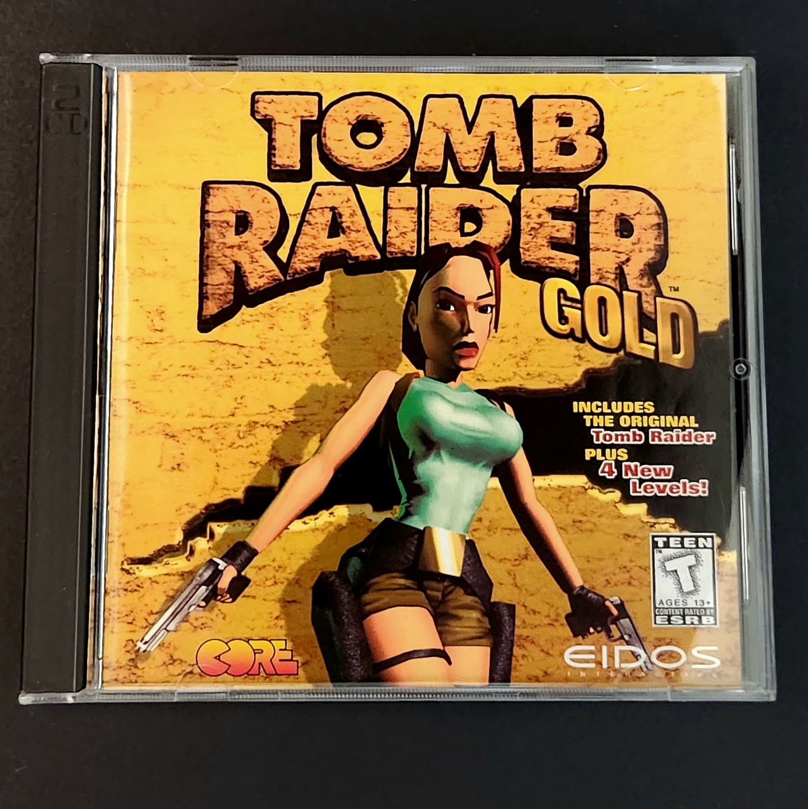 Tomb Raider Gold PC – Both Discs- Vintage 1998 Windows 95 DOS Original