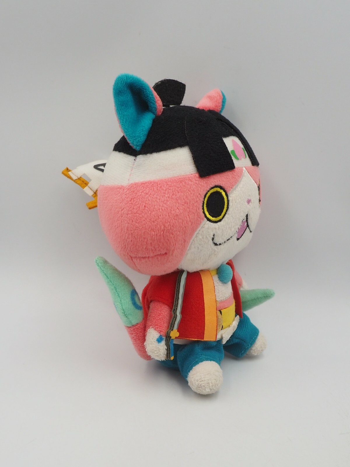 Yokai Watch B1711 Momonyan Bandai Plush 6″ Toy Doll Japan Momotaronyan
