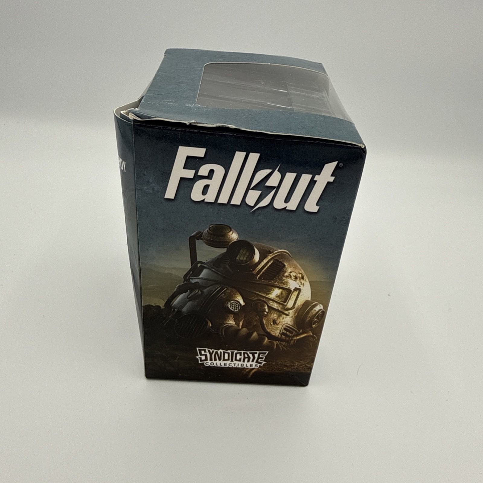 Fallout Vault Boy (Gun) 3″ Mini Figure Syndicate Collectibles Box Damage