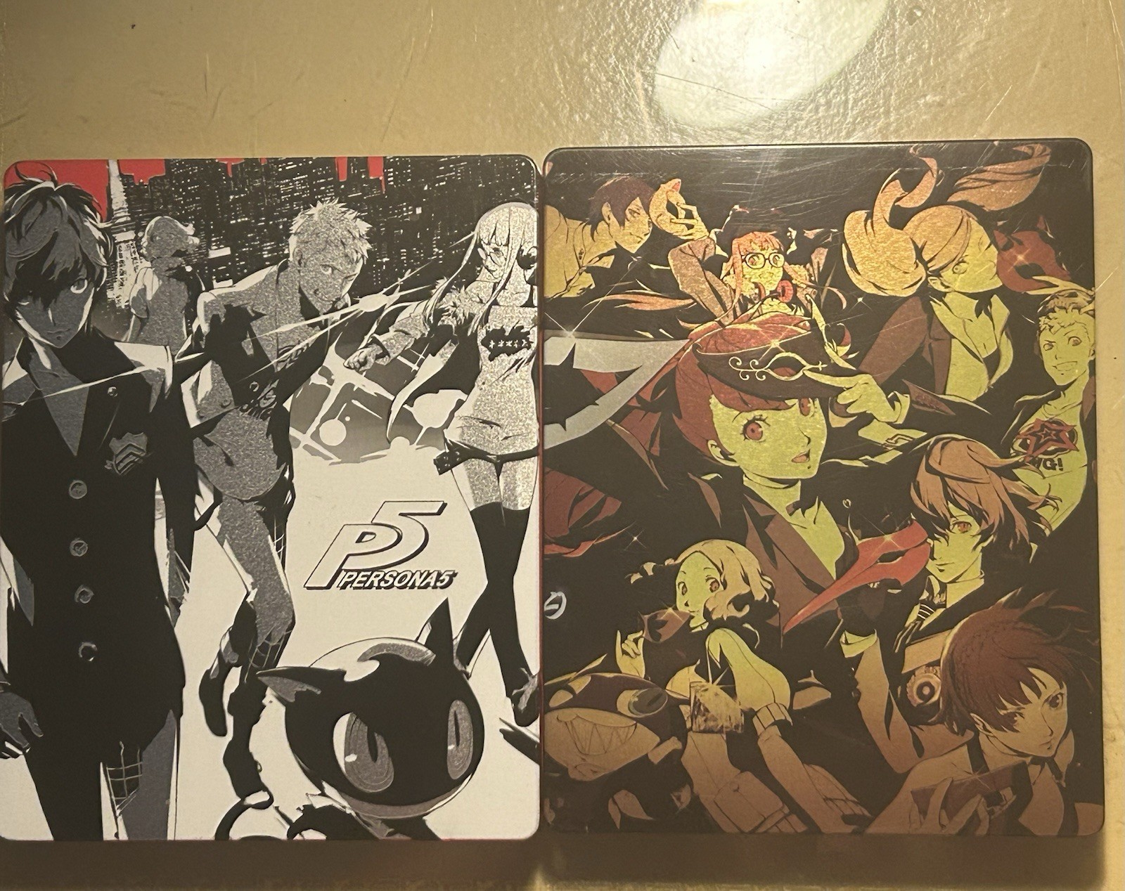 Persona 5 Royal Steelbook Launch Edition Sony PlayStation 4 Bundle with original