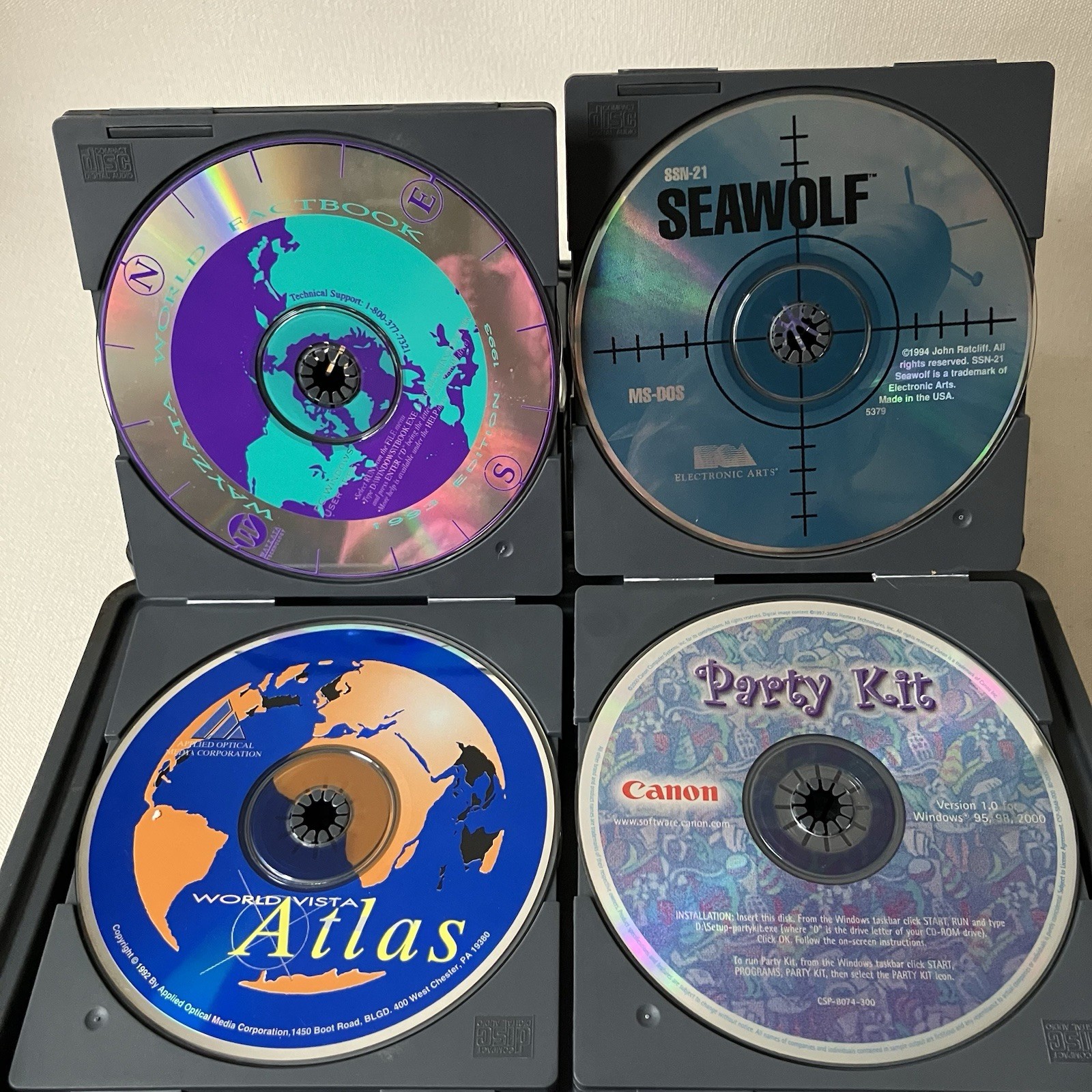 Mixed Lot of 20 VTG Computer PC CD-Rom Games & Discs 90’s 2000’s Y2k Bundle