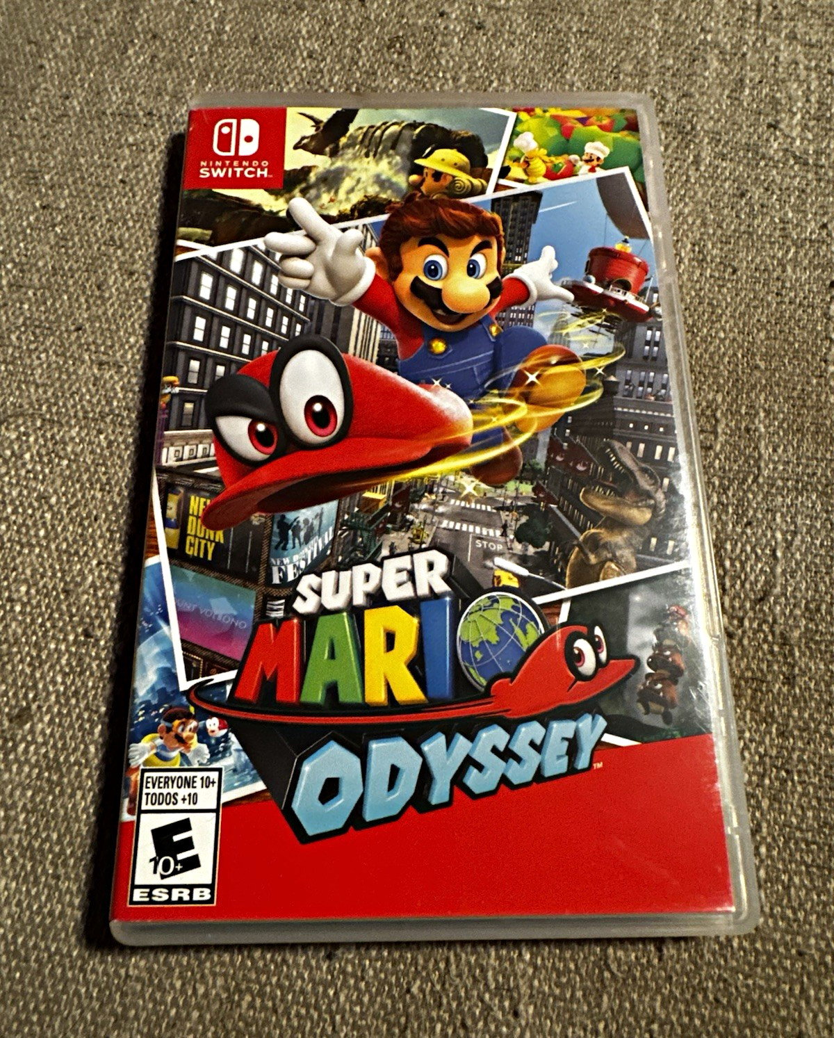 Nintendo Super Mario Odyssey Nintendo Switch CIB TESTED NTSC-U/C E10+ 2017