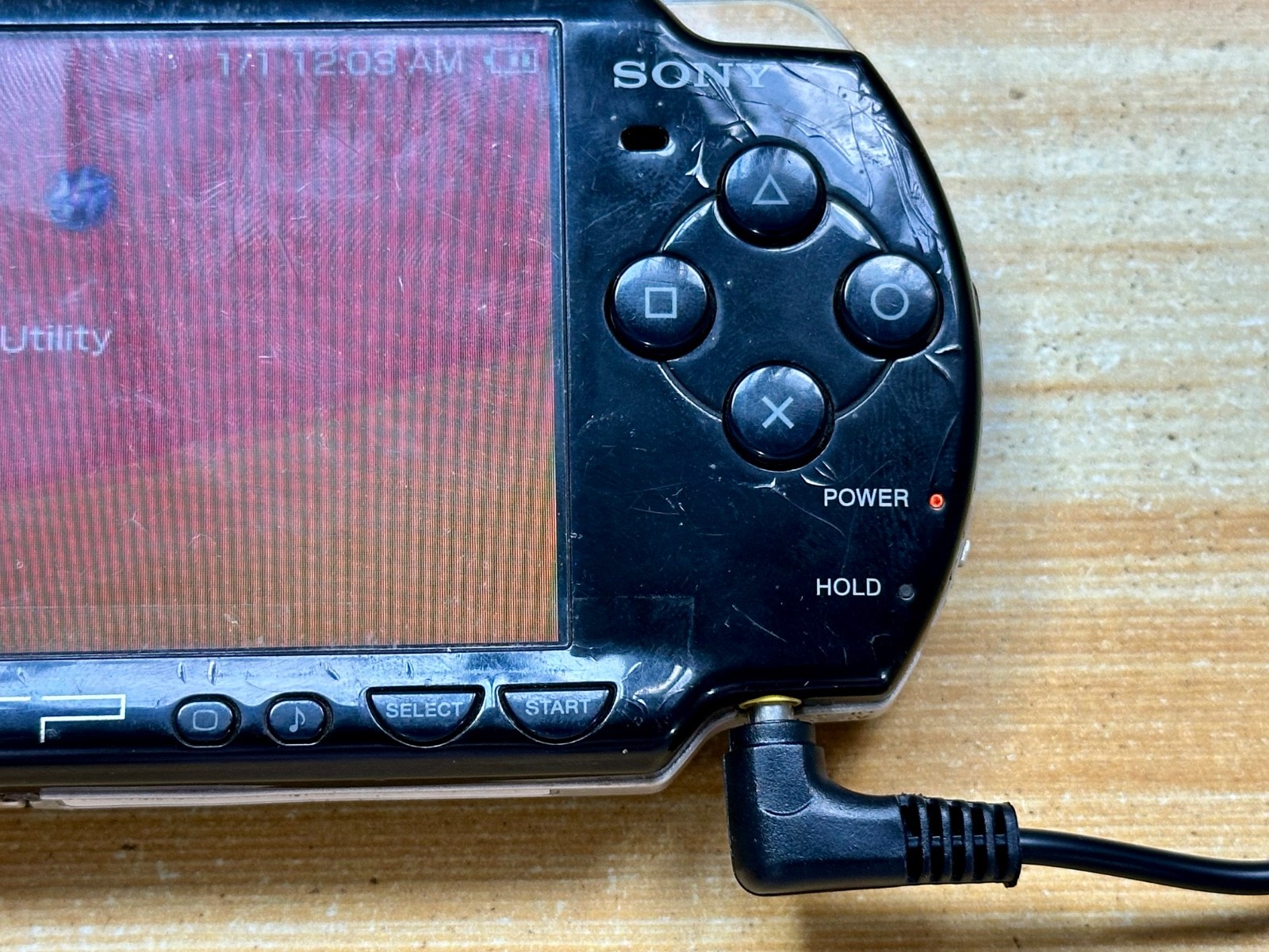 Sony PlayStation PSP 2004 Piano Onyx Charcoal Black Handheld System Console