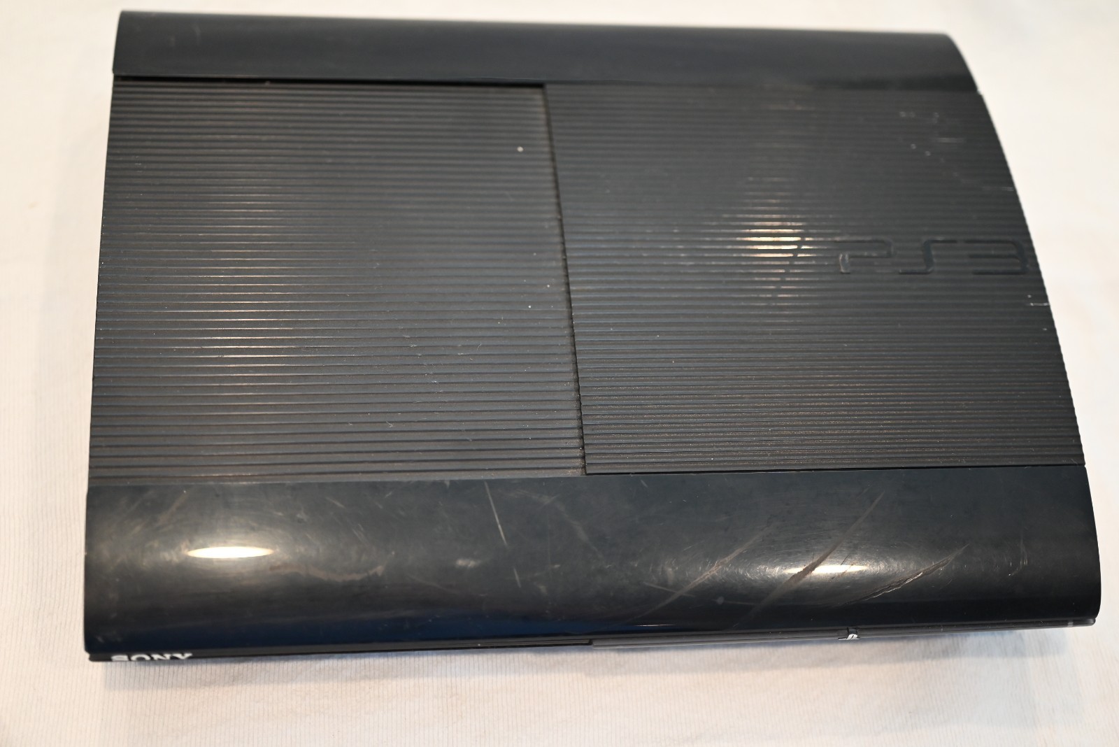 Sony PlayStation 3 PS3 Super Slim Black Console CECH-4001B Tested