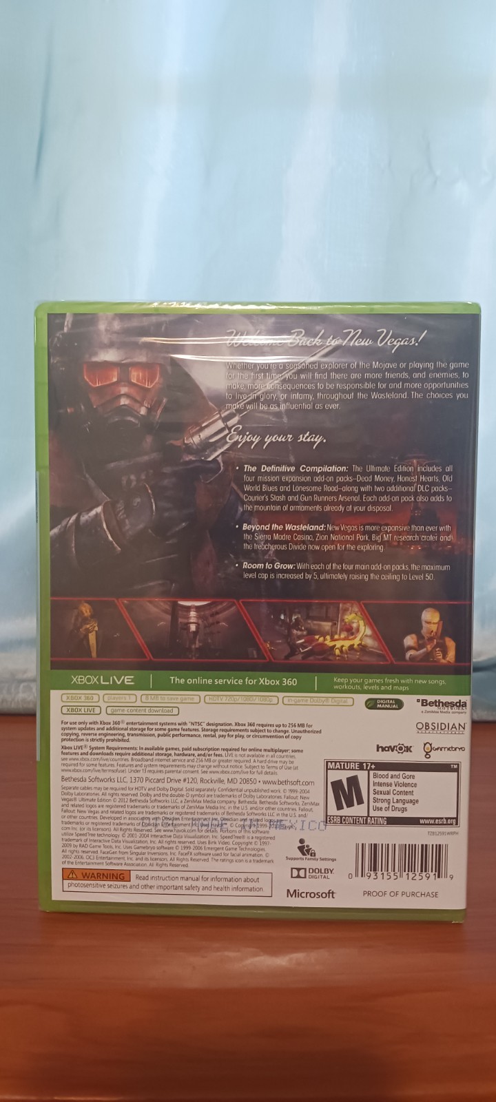 Fallout: New Vegas – Ultimate Edition (Xbox 360, 2012)