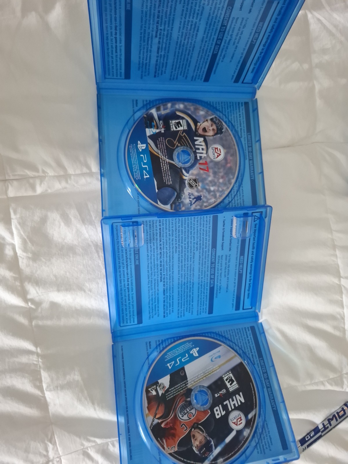 NHL 18 And 17 PlayStation 4