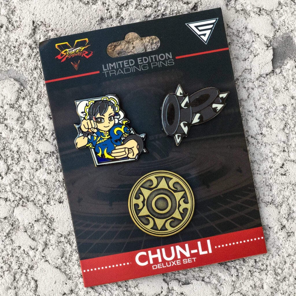 Street Fighter – Chun Li Pin Set