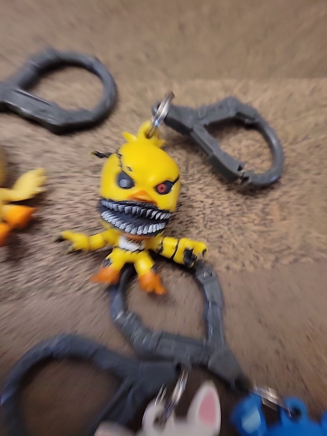 8 Five Nights At Freddys Backpack Clip Collector Mystery Blind Bag keychains lot