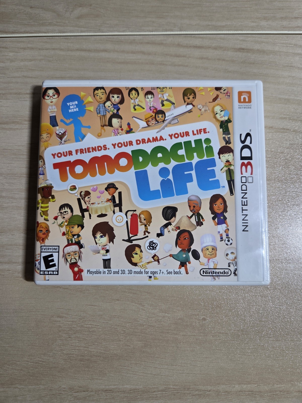 Nintendo 3DS Game Lot- Animal Crossing, Tomodachi Life, Miitopia & Fantasy Life
