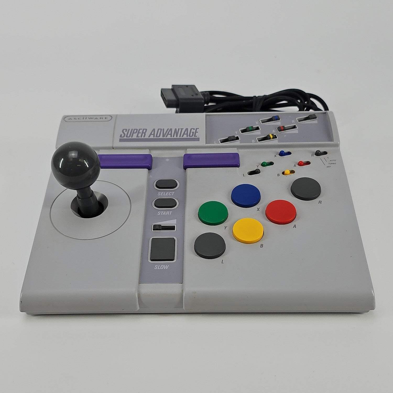 Super Nintendo Super Advantage Controller 4910 Gray