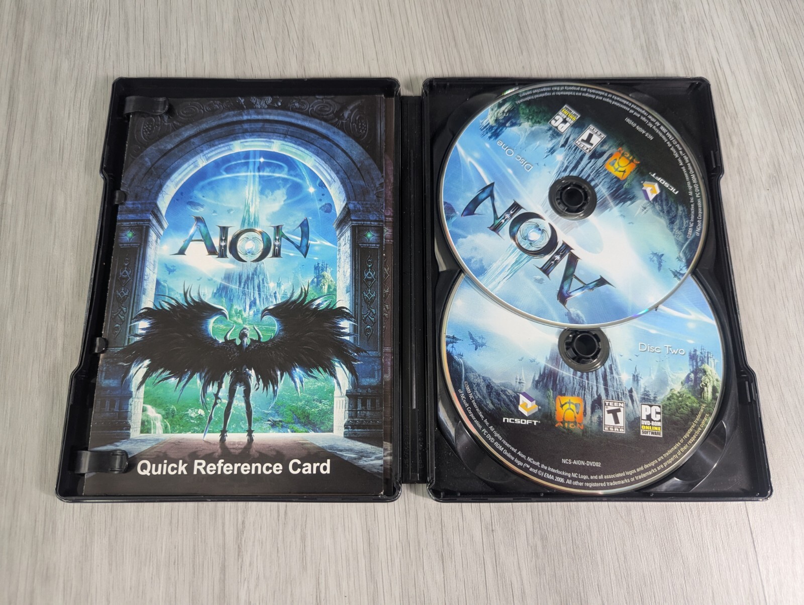 Aion 2009 PC game Steelbook