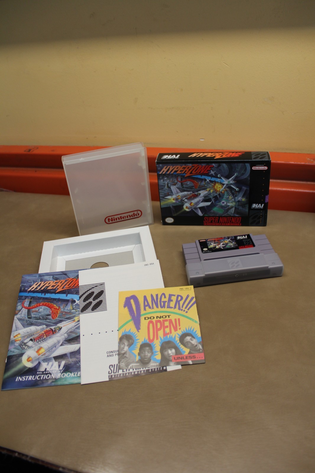 HyperZone (Super Nintendo SNES) Complete CIB W/Case